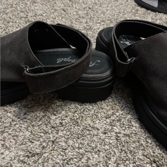 Free People Milo Slingback Mule Clog Shoes - Picture 3 of 11